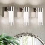 Tribesigns Color Led Bathroom Fixtures 3-LIGHT Vanity Lights Over Mirror. Fixed Price $69.99.