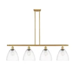 Innovations Ballston Bristol Glass 9" Light Island, Gd/cl 516-4I-SG-GBD-92. Fixed Price $798.60.