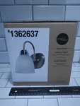 Project Source 1362637 Wynfield Vanity Light Brushed Nickel Finish New Box Fs. Fixed Price $37.99.