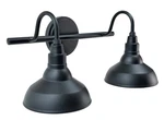 Kenroy Home Dale 2-LIGHT Black Vanity Bathroom Wall Mount Fixture 93516BL. Fixed Price $55.96.