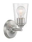 Bellevue NVBF99651 Tussle 9" Tall Bathroom Sconce - Nickel. Fixed Price $65.99.