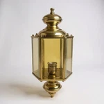 Sea Gull Lighting Classico Outdoor Wall Lantern Outside Fixture Polished Brass. Fixed Price $25.00.