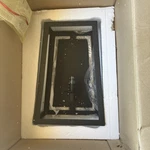 Restoration Hardware Atwell Tripod Single Sconce Black Iron. Fixed Price $50.00.