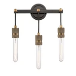 Innovations 444-3W-BAB Ellis Light Bath Vanity, Black Brass-. Fixed Price $231.00.
