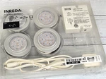 Ikea Led Under Cabinet Light Set Of 4 Inreda 101.921.07. Fixed Price $50.00.