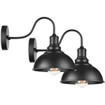 Yeleeino Lighting Fixtures, Black Wall Sconce Barn Indust.... Fixed Price $40.47.