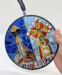 Ol Barcelona Mosaic Style Trivet Wall Hanging Ceramic Tile Architecture Souveni. Fixed Price $14.99.