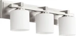 Used Quorum Lighting 5369-3-65 Cylinder Bath Vanity Style 24 Inches. Fixed Price $248.20.