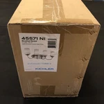 Kichler Lighting 45571NI Aubrey Bathroom Vanity Brushed Nickel. Fixed Price $59.95.