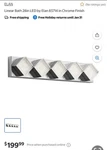 Elan By Kichler Bath Vanity Wall Light. Fixed Price $99.99.