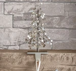Pottery Barn Faceted Glass Mirror Tree Stocking Holder Christmas New Box. Fixed Price $99.99.
