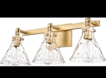 Ml Lighting Barlon Collection 20003-VB Vanity Vintage Brass Finish. Fixed Price $89.49.