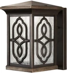Minka Lavery 72221-571-L Seneca Square Light Led Outdoor Wall Lantern Bronze. Fixed Price $99.00.