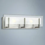 Hinkley Latitude 18"W Brushed Nickel 2-LIGHT Vanity. Fixed Price $194.65.