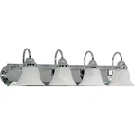 Nuvo Ballerina 4 Light 30" Vanity W/ Glass Bell Shades 60-318. Fixed Price $123.99.
