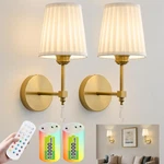 Battery Operated Wall Set Of 2, 10000 Mah Rechargeable Di.... Fixed Price $52.69.