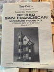 Doll House. Vintage Dura-craft San Franciscan SF-550. Open Box. Fixed Price $125.00.