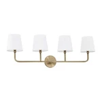 Capital Lighting Dawson Vanity, Aged Brass 119341AD-674. Fixed Price $278.00.