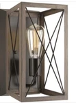 Progress Lighting Briarwood 1-LIGHT Antique Bronze Farmhouse Wall Sconce. Fixed Price $25.00.