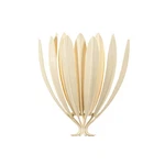 Hudson Valley Whitfield 1LT Wall Sconce, Cream Plaster 1813-CP. Fixed Price $398.40.