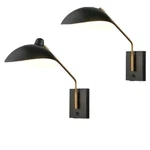 Claxy Swing Arm Bedroom Wall Sconces, Set Of 2 Lights!!!. Fixed Price $80.00.