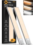 Gritin 10.2INCH Under Cabinet Lighting Pack -3 Color Temperatures& 5-LEVEL Bri. Fixed Price $25.99.
