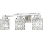 Z-lite 6101-3V-BN Jacqueline Bathroom Vanity Light Brushed Nickel. Fixed Price $164.90.