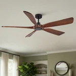 60" Farmhouse Solid Wood Ceiling Fan With Light Reversible In/outdoor 7700CFM. Fixed Price $195.99.