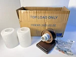 Forte Lighting 2424-02-32 Duo Wall Sconce Antique Bronze. Fixed Price $55.00.