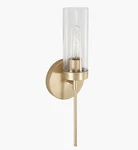 Austin Allen & Riley Modern 1-LIGHT Wall Sconce, AA1016SF Soft Gold. Fixed Price $79.99.