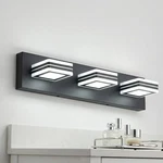 20'' Vanity 3 Lights Dimmable Led Bathroom Over Mirror Wall Fixture Black. Fixed Price $57.99.