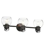 Chloe Lighting Janice Contemporary 3 Rubbed Bronze Bath Vanity Fixture.... Fixed Price $71.54.