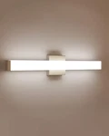 Yhtlaeh Bathroom Vanity Light Brushed Nickel Square Led 24 Inch 14W 4000K Natura. Fixed Price $83.89.