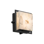 Justice Design Led Avalon Square Ada In/out Sconce, Black ALR-7561W-MBLK. Fixed Price $198.40.