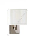 Hudson Valley 351-PN Waverly 1-LIGHT 10" Tall Polished Nickel Wall Sconce. Fixed Price $69.99.