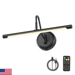 Joosenlux Battery Operated Wireless Picture Wall Lights Dimmable Black. Fixed Price $85.17.
