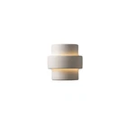 Justice Design Ambiance Sm Step Sconce, Outdoor, Bisque, Incan.. Fixed Price $149.76.