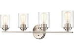 Millennium 3684-SN 4LT Bathroom Vanity Satin Nickel 31.125IN. Fixed Price $79.00.