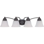 Nuvo Lighting Empire 4 29" Vanity W/ Frosted White Glass 60-3168. Fixed Price $125.99.