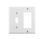 Leviton 2-GANG 1-TOGGLE 1-DECORA/GFCI Device Combination 25 Pack, White. Fixed Price $44.70.