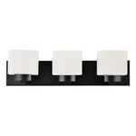 Dove Creek Vanity Stainless Steel Matte Black 3-LIGHT. Fixed Price $132.49.