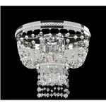 Allegri 020320-010-FR001 Capri Light 13 Inch Chrome Wall Sconce. Fixed Price $340.85.