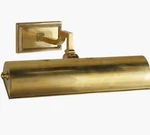 Visual Comfort 2701NB Dean 14" Picture Light By Alexa Hampton, Natural Brass. Fixed Price $309.00.