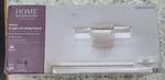 Home Decorators Vicino 2-LIGHT Brushed Nickel Integrated Led Vanity. Fixed Price $56.00.