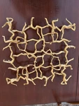 Billy Moon Uttermost Wall Art Plaque "golden Gymnasts" Leaf Finish. Fixed Price $150.00.