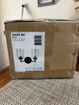 Kichler 45885BK Winslow Vanity, 2-LIGHT 150 Total Watts, Black, 12.75". Fixed Price $54.99.
