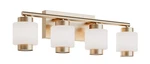 Afx SYDV2807LAJUD Sydney 4 Light 7"W Led Vanity - Brass. Fixed Price $218.00.