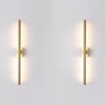 Only Suitable For Small Junction Box Set Of 2 Hardwired Narrow Gold Wall Scon.... Fixed Price $129.38.