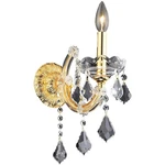 Elegant Lighting 2800W1G/RC Maria Theresa Wall Sconce Gold. Fixed Price $132.00.