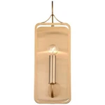 Elk Lighting Merge 15'' High Sconce Satin Brass Clear Glass. Fixed Price $29.00.